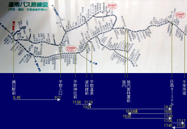 穂別鵡川線